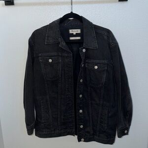 Madewell Black Denim Jacket